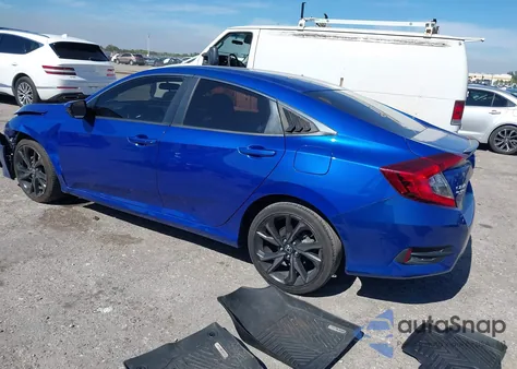 2019 Honda Civic Sport from USA, damaged, VIN 19XFC2F83KE014463
